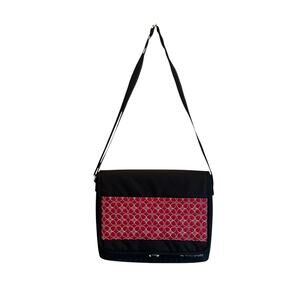 Sherpani Ion Tablet Messenger Bag Red Black